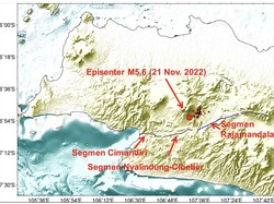 Sistem Pendeteksi Awal Gejala Gempa UGM Sempat Tangkap Gejala Gempa Cianjur