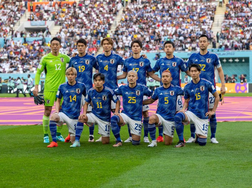 Profil Timnas Jepang di Piala Dunia 2022: Samurai Biru Penakluk Tim Kuat