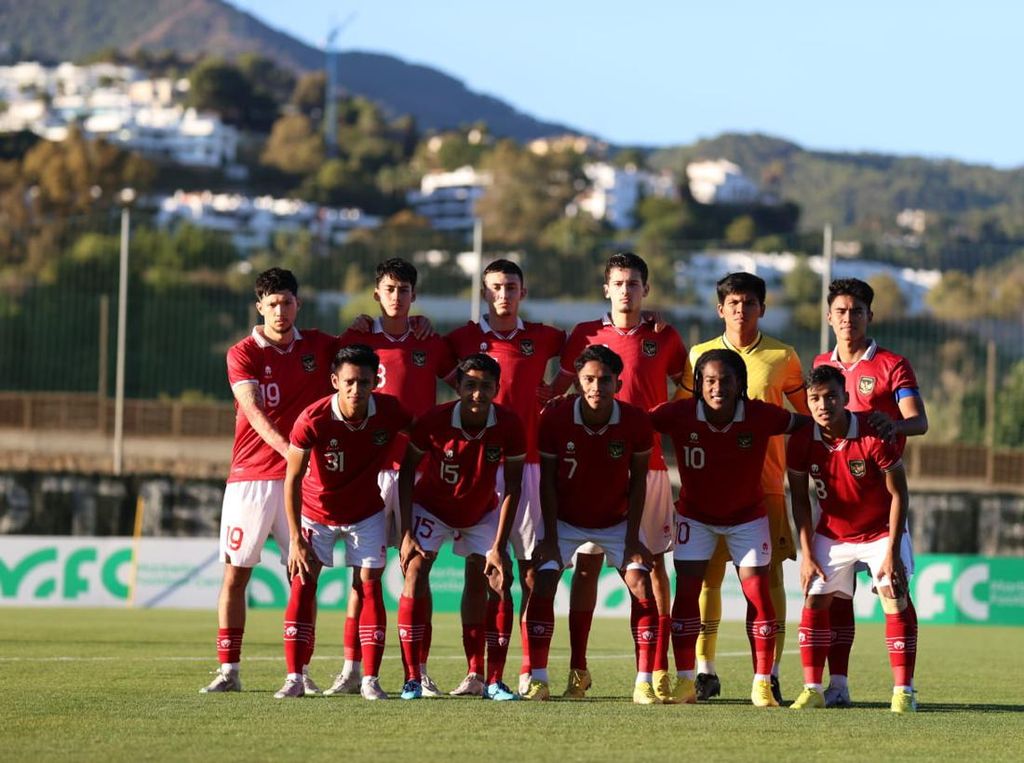 Imbangi Malaga U-19, Agenda Timnas U-20 di Spanyol Selesai