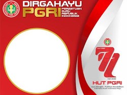 25 Twibbon HUT PGRI 2022: Link Download dan Cara Pakainya