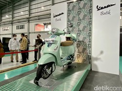 Vespa Batik Made In Cikarang Dijual Rp 77 Juta