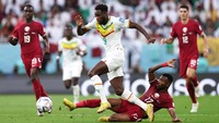 Tak ada gol tambahan di sisa waktu babak pertama. Senegal sementara memimpin 1-0 sampai turun minum.