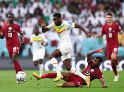 Tak ada gol tambahan di sisa waktu babak pertama. Senegal sementara memimpin 1-0 sampai turun minum.