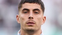 Pemain dari Timnas Jerman, Kai Havertz, juga tak kalah rupawan. Kai merupakan pemain muda andalan klub Chelsea. (Alex Livesey/Getty Images)  