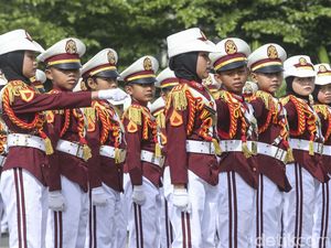 Lihat Lagi Aksi Polisi Cilik Sambut HUT Polda Metro Jaya ke-73