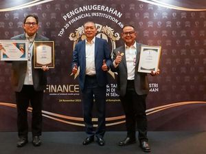 Bank DKI Raih 3 Penghargaan Top 20 Financial Institution Award