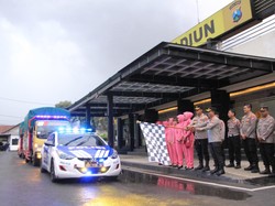 Peduli Korban Gempa Cianjur, Polisi Nganjuk-Madiun-Magetan Kirim Bantuan