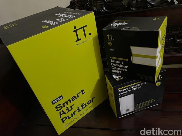 Unboxing 2 Kamera CCTV Tanpa Kabel dan Air Purifier Milik IT yang Canggih