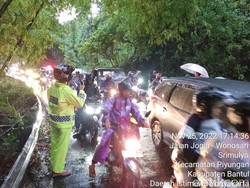 Info Lur! Jalan Piyungan-Patuk Ditutup Sementara gegara Longsor
