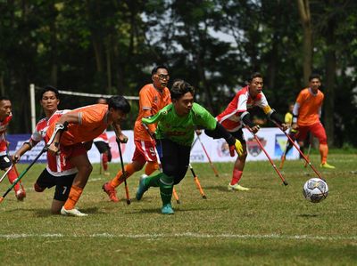 Perdana! Kompetisi Sepakbola Amputasi Indonesia Akhirnya Digelar