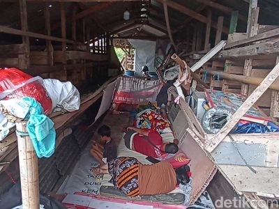 Potret Pilu Korban Gempa Cianjur Ngungsi di Kandang Kambing