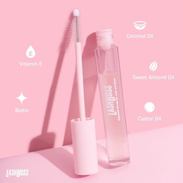 Lash Boss Rapunzel Serum for Lash and Brow yang viral di TikTok/shopee.co.id Pernah di-review oleh Tasya Farasya, serum bulu mata dan alis ini memang terbukti bagus