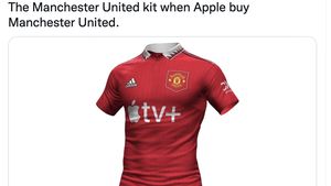 Meme Kocak MU Dibeli Apple, Logo Setan Merah Jadi Kroak