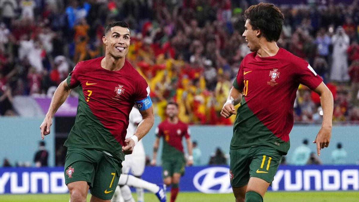 Sengit, Portugal kalahkan Ghana 3-2 (AP/Manu Fernandez)