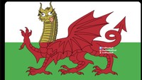 The Dragons alias sang Naga, julukan timnas Wales, jadi begini usai keok di tangan Iran! Foto: dok. Twitter