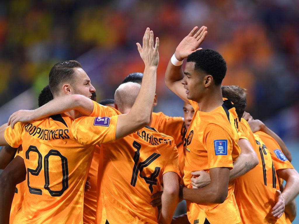 Sejarah Pertemuan Belanda Vs AS: De Oranje Kebobolan 5 Gol