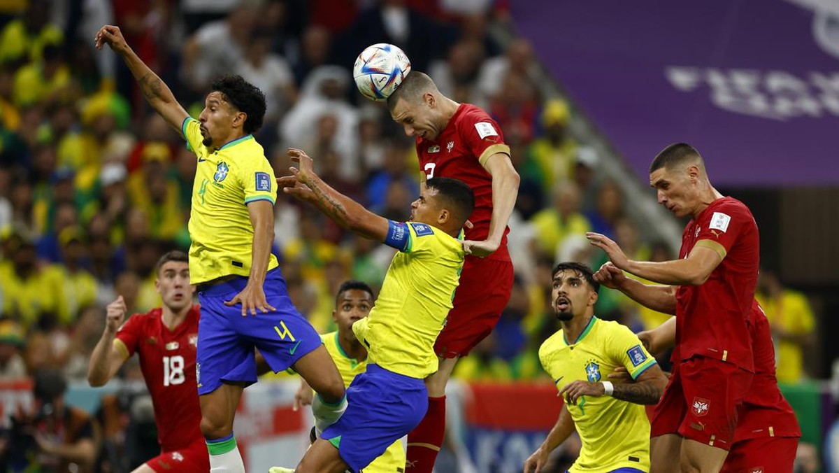 Brasil memulai Piala Dunia 2022 dengan kemenangan atas Serbia. (Foto: China News Service via Getty Ima/China News Service)