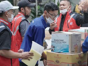 BUMN Turun Lapangan Bantu Korban Gempa Cianjur