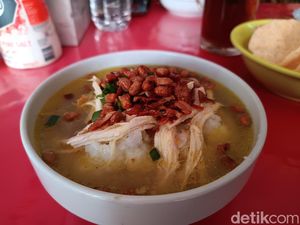 Gurih Hangat! Bubur Ayam Abang-abang Khas Indonesia Ada di Doha Gurih Hangat! Bubur Ayam Abang-abang Khas Indonesia Ada di Doha