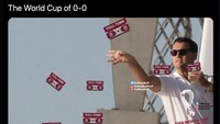 Inggris Vs AS menjadi salah satu laga Piala Dunia 2022 yang berakhir 0-0. Foto: dok. Twitter