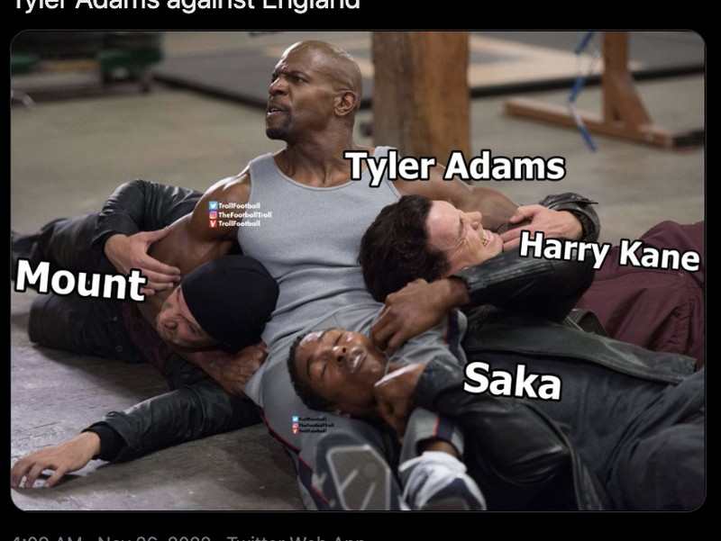 Inggris vs AS Meme