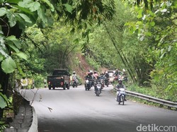Jalan Piyungan-Patuk Sudah Dibuka, Sempat Ditutup gegara Longsor