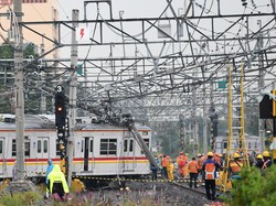 Daftar Rekayasa Rute Buntut KRL Anjlok di Depan WTC Mangga Dua