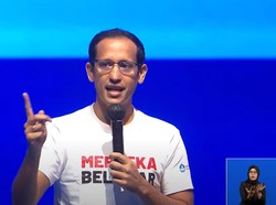 Perayaan Hari Guru, Nadiem Tanggapi Pertanyaan Ganti Menteri Ganti Kurikulum