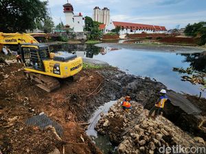 Menengok Progres Proyek Sodetan Museum Bahari Jakarta
