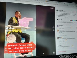 Metro..metro... Metro Guy Piala Dunia 2022 yang Viral, Siapa Sih Dia?