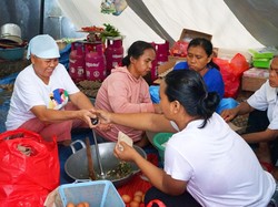 Pertamina Salurkan 100 LPG 12 Kg untuk Dapur Umum Korban Gempa Cianjur