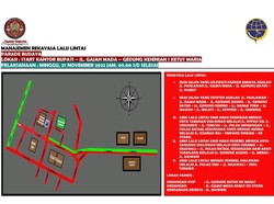 Catat! Sejumlah Jalan Ditutup Selama Parade Budaya di Tabanan Besok