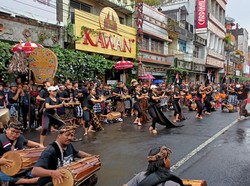 1.800 Peserta Ikut Parade Budaya Tabanan, Bupati-OPD Pakai Kostum Wayang
