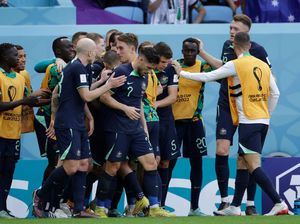 Australia Buka Puasa Kemenangan di Piala Dunia! Australia Buka Puasa Kemenangan di Piala Dunia!