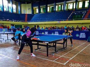Ratusan Atlet se-Jawa Bali Ramaikan Turnamen Tenis Meja Banyuwangi