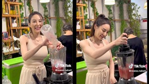 Viral Penjual Jus Semangka Cantik di Thailand, Ncess Nabati Ikut Terpana Viral Penjual Jus Semangka Cantik di Thailand, Ncess Nabati Ikut Terpana
