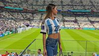 Pesona Agustina Gandolfo, Pacar Pesepakbola Lautaro Martinez