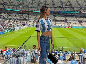 Pesona Agustina Gandolfo, Pacar Pesepakbola Lautaro Martinez