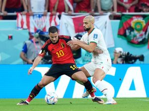 Gol Ziyech Dianulir, Belgia Vs Maroko Masih 0-0 Gol Ziyech Dianulir, Belgia Vs Maroko Masih 0-0