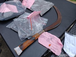 Ini Senjata Dipakai Pelaku Bacok Pelajar hingga Tewas di Deli Serdang