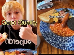 Cicip Sarapan ala Inggris, Pria Jepang Ini Beri Ulasan Baik Kecuali Satu Hal