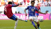 Usai tanpa gol di babak pertama, Kosta Rika mencetak gol pada menint ke-82 lewat Keysher Fuller. AP/Francisco Seco