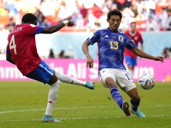 Usai tanpa gol di babak pertama, Kosta Rika mencetak gol pada menint ke-82 lewat Keysher Fuller. AP/Francisco Seco