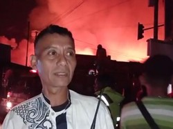 Pasar Kesamben Blitar Terbakar Hebat, Ada Tidaknya Korban Belum Diketahui