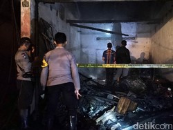 3 Kios Pasar Bandung Tulungagung Terbakar Akibat Korsleting Listrik