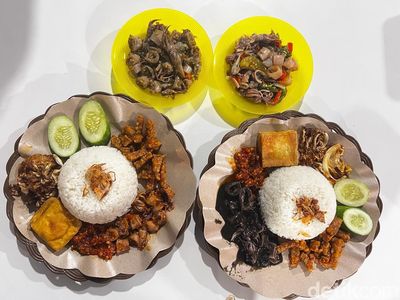 Mantap Enaknya! Sego Cumi Rp 20 Ribuan yang Viral di Bekasi