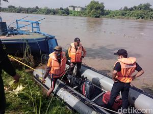 Pria yang Ceburkan Diri ke Sungai Brantas Jombang Tinggalkan Surat Wasiat