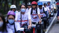 Saat Journalist MTB Ikut Sepeda Santai