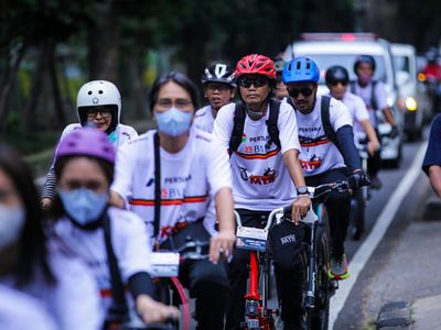 Saat Journalist MTB Ikut Sepeda Santai