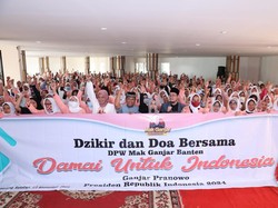 Relawan Mak Ganjar di Tangsel Gelar Zikir-Doa Bersama untuk Indonesia